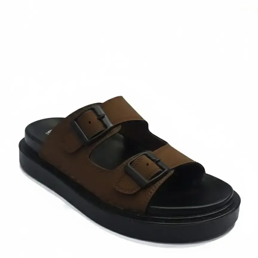 Wowzy RL20 Mocha — Heritage two-buckle slide