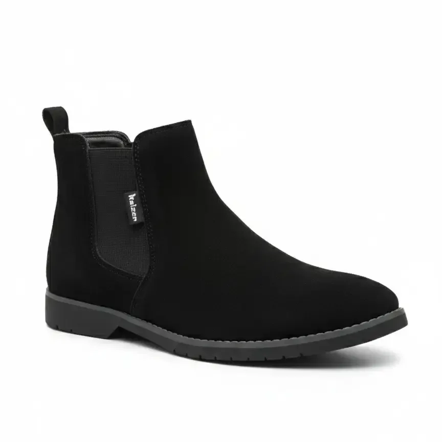 Kelzen Chelsea Black Suede — Chelsea boot